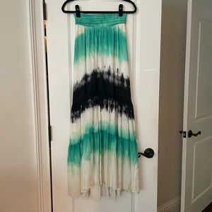 A.L.C. Tie-dye Maxi Skirt